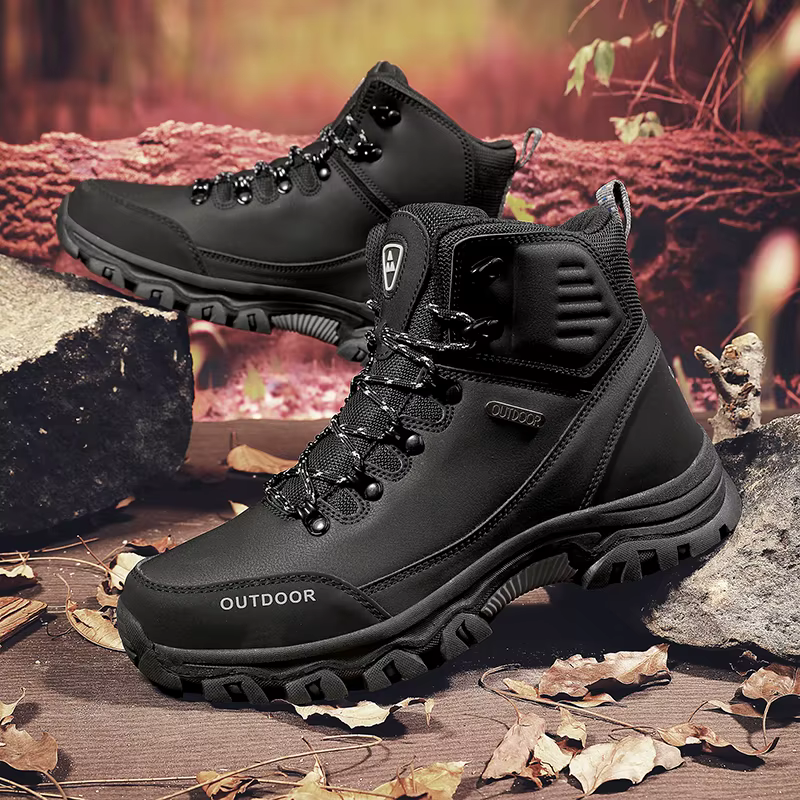 Chaussures de randonnée pour hommes, bottes montantes décontractées, antidérapantes, durables, pour Trekking, marche en montagne, plein air, nouvelle collection automne 2025