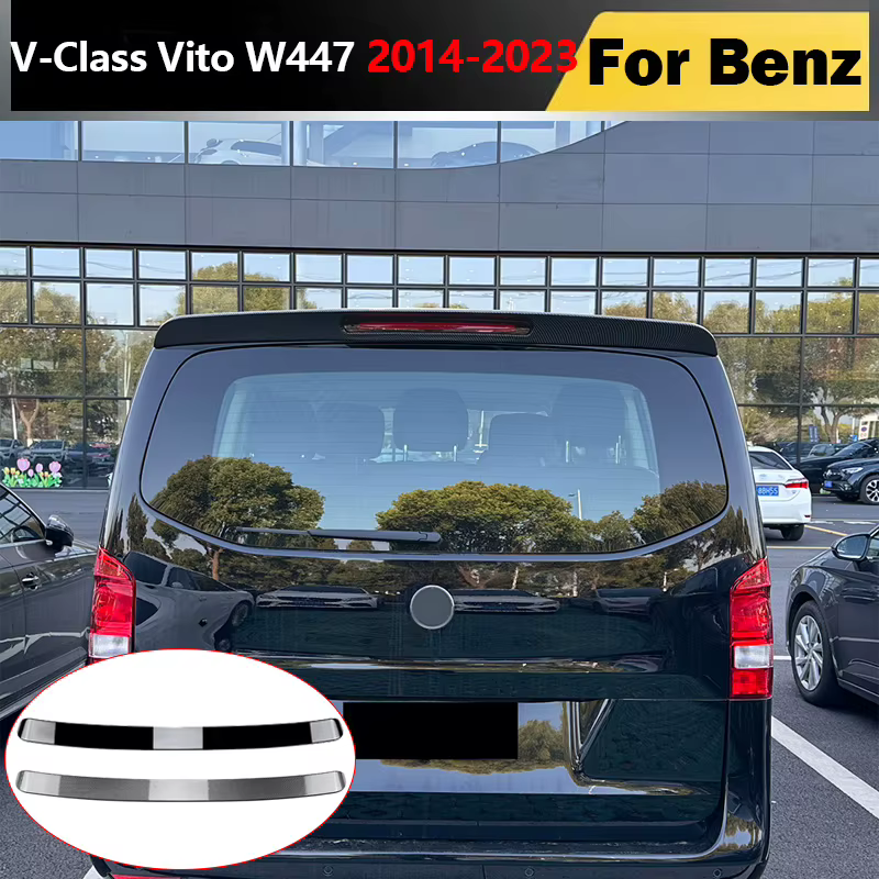 2014 à 2023 pour Mercedes Benz classe V V220 Vito Viano W447 aileron de toit arrière aileron de queue modifié aileron supérieur Kit de carrosserie Refit