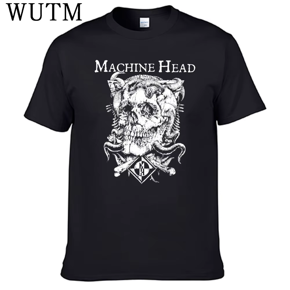 T-shirt tête de Machine 100% coton pour hommes