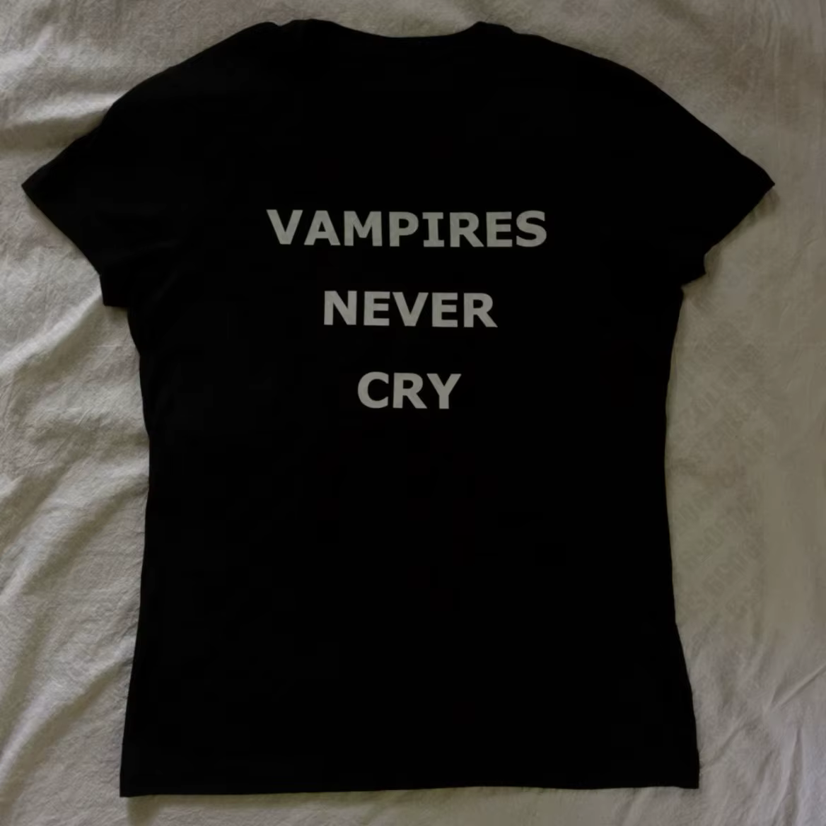 Punk Emo Filles Imprimer T-shirts Mode Décontracté O Cou Manches Courtes Hauts Bébé