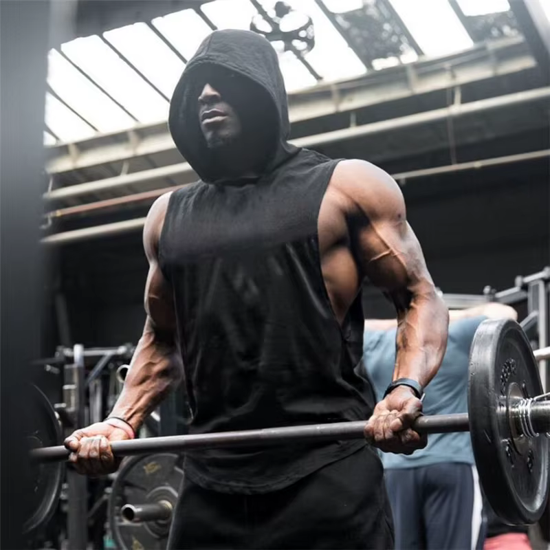 Muscleguys – débardeur à capuche pour hommes