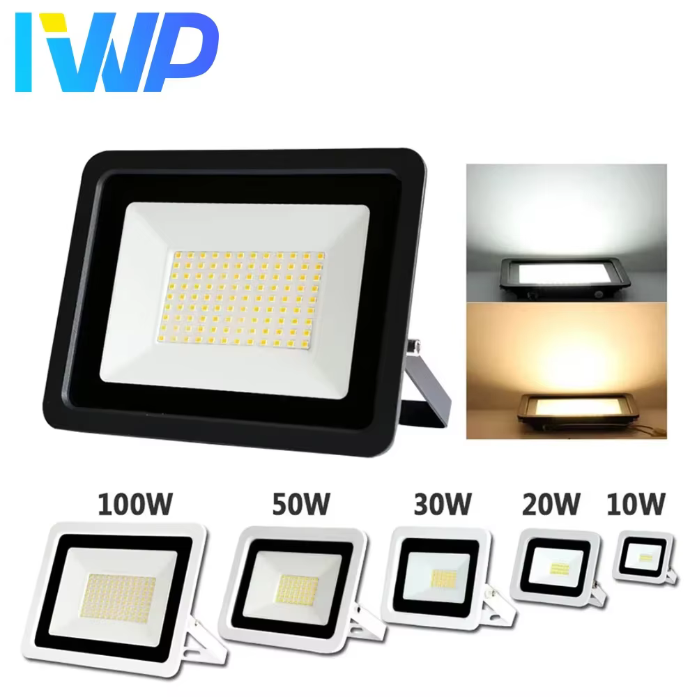 LED projecteur 10W 20W 30W 50W 100W 220V IP68 étanche