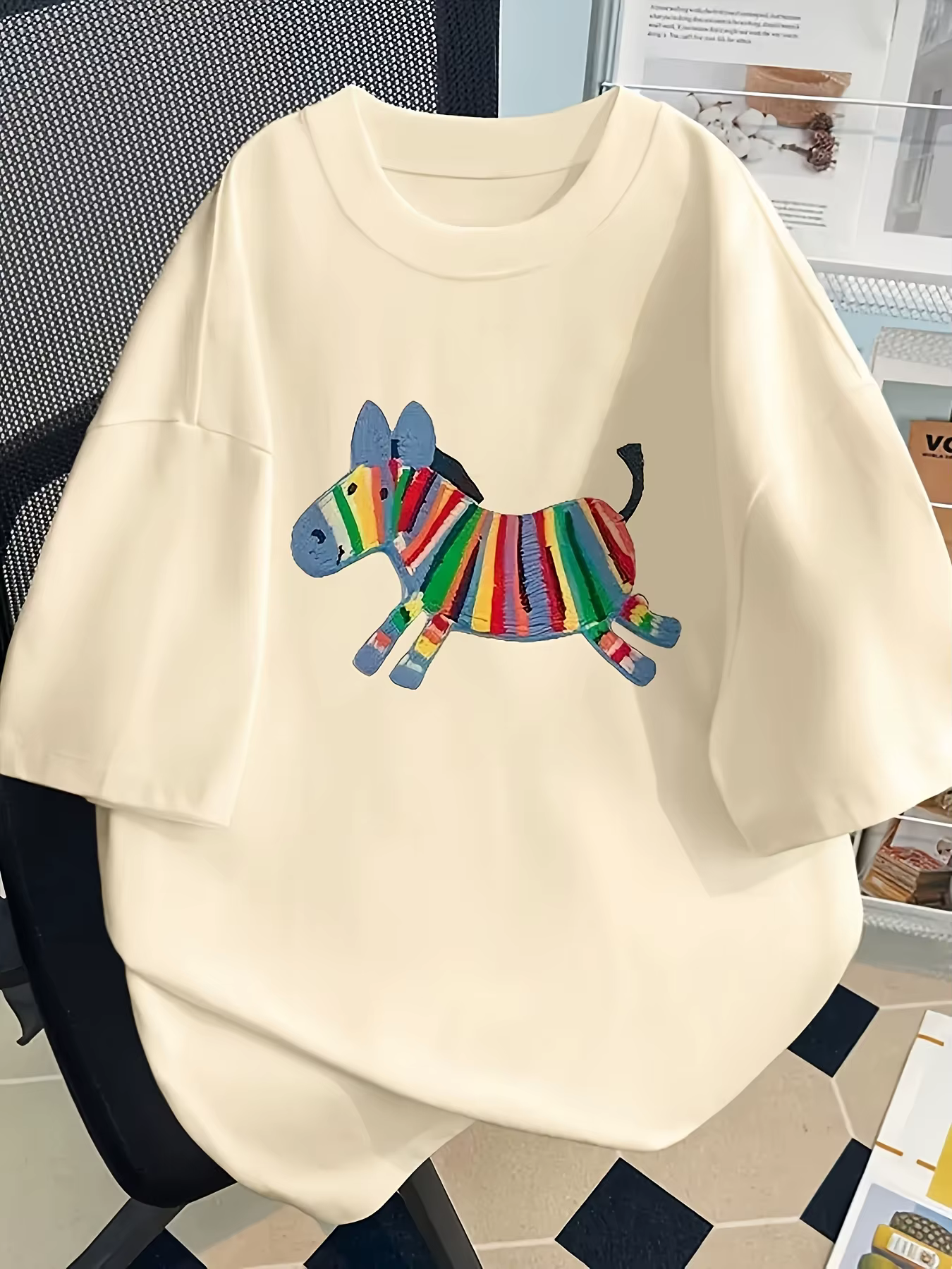 T-shirt surdimensionné pour femmes