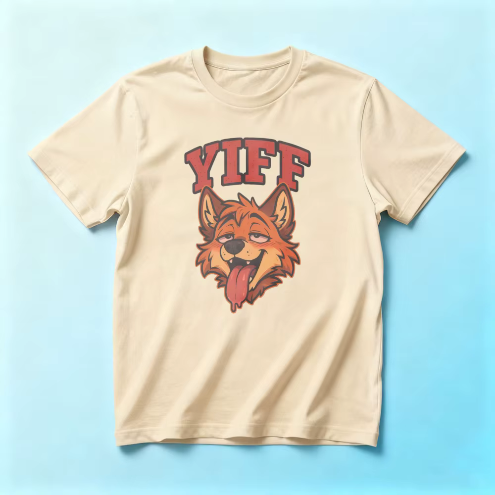 T-shirt graphique Hot Fox Furry Yiff Fox