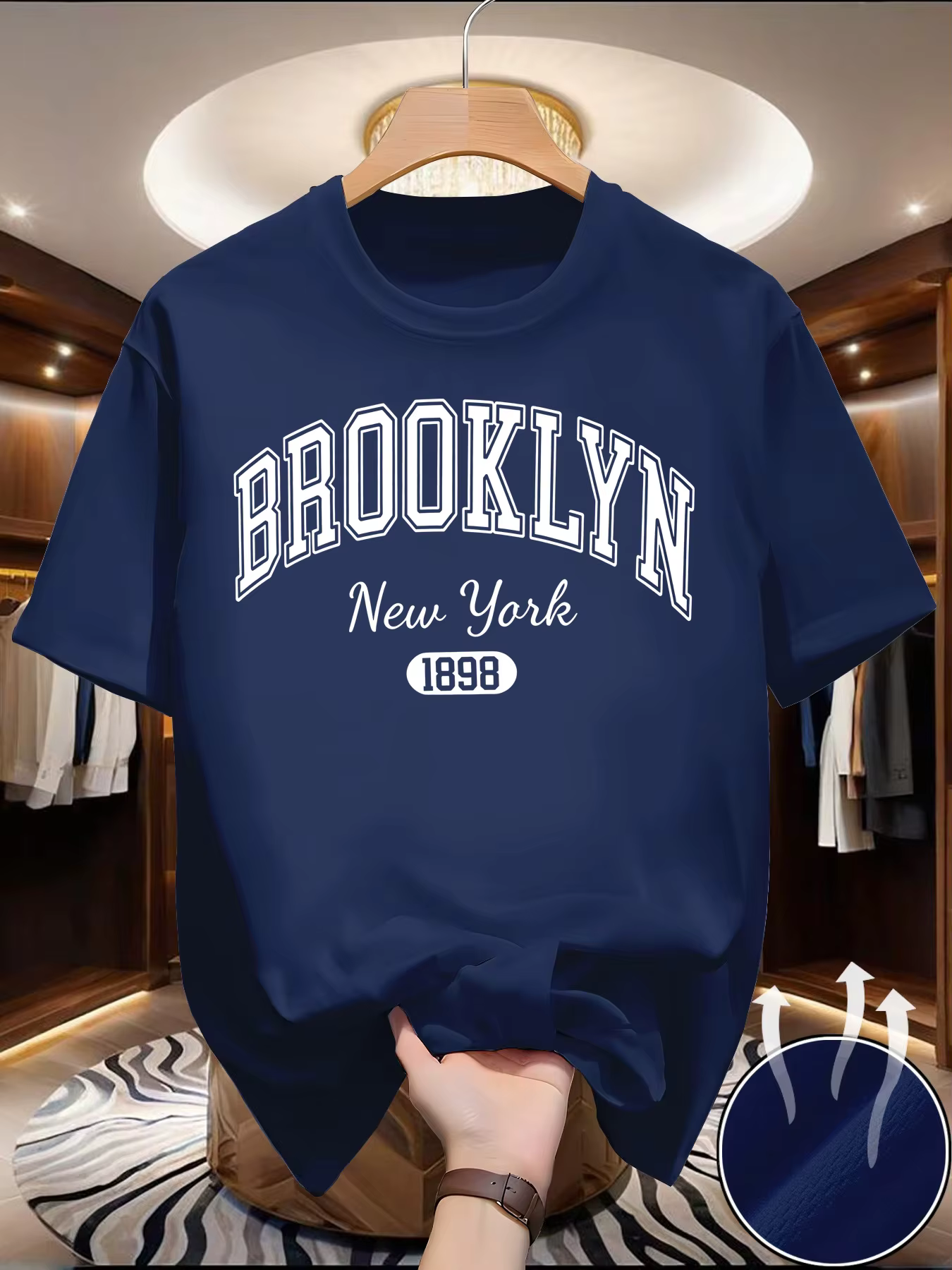 T-shirt Brooklyn New York 1898 pour hommes et femmes