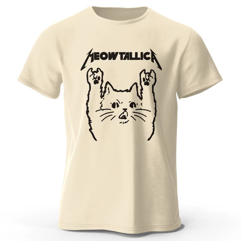 Chibi Cat Anime imprimé 100% coton T-Shirt