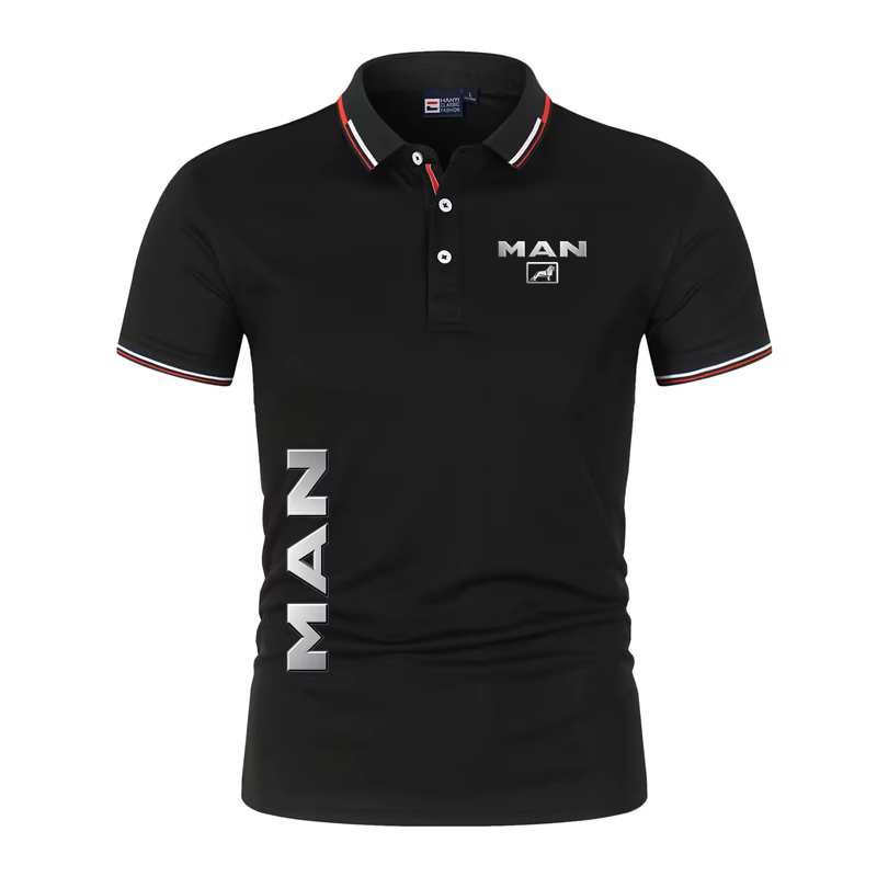 Nouveau camion homme Polos pour hommes été classique Polo