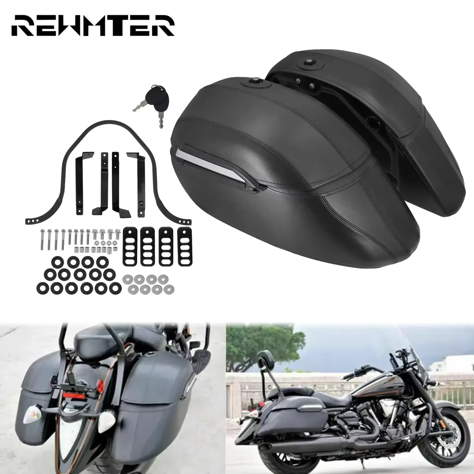 Sacs rigides pour moto