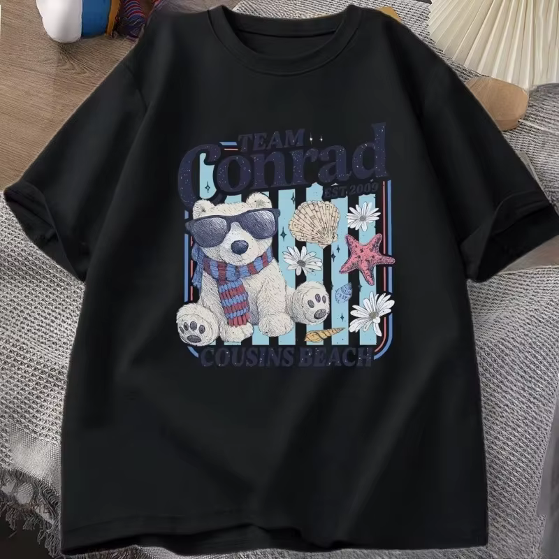 T-shirt Team Conrad Junior Mint Bear pour hommes et femmes