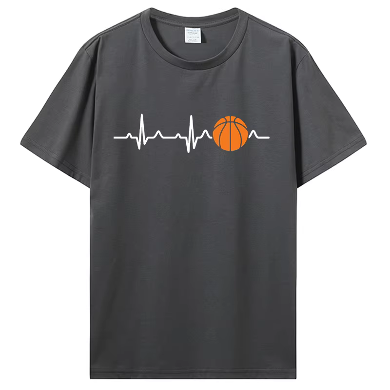 T-Shirt à manches courtes et col rond pour homme