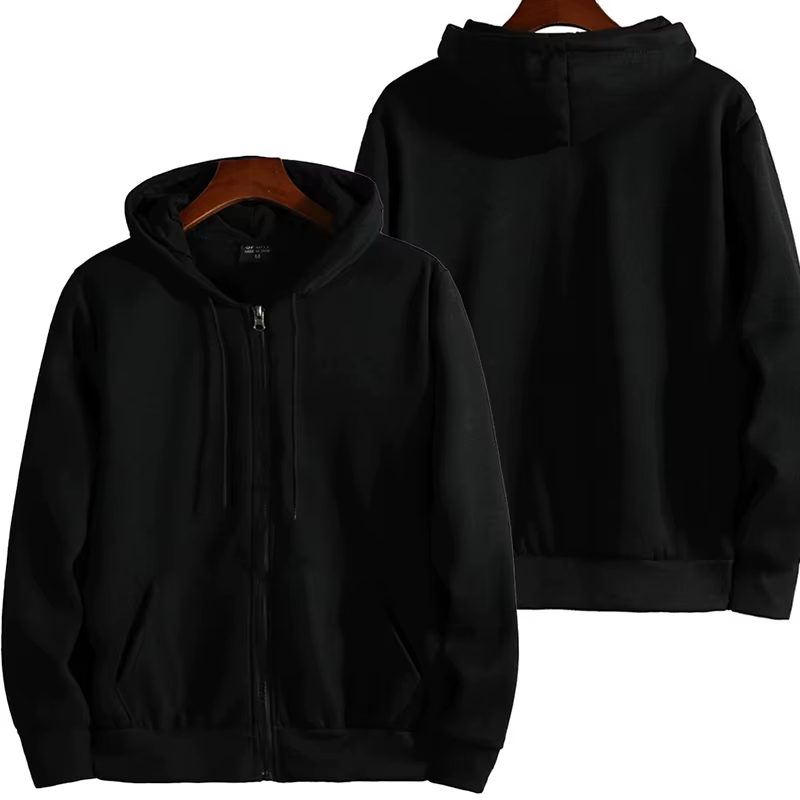 Sweats à capuche zippés pour hommes