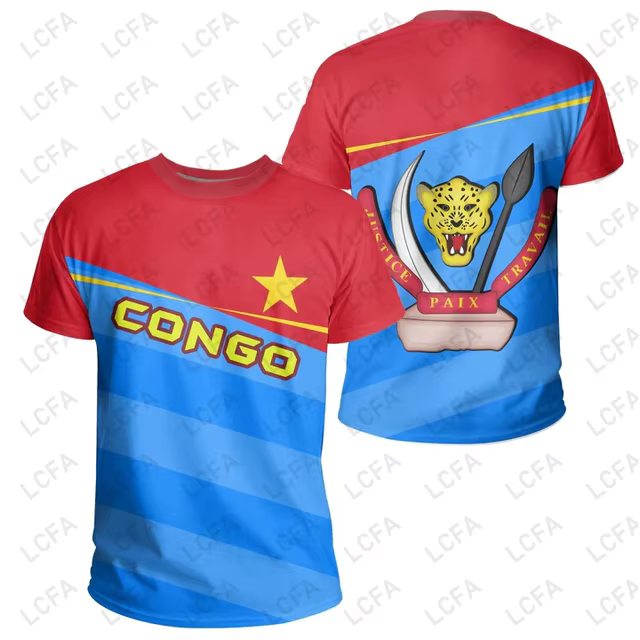 T-shirt 3D personnalisé avec nom et numéro