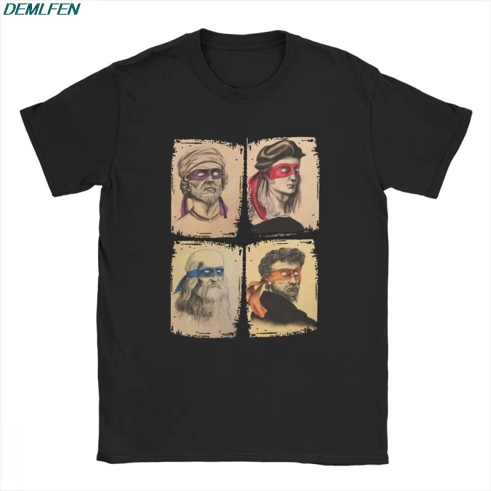 T-Shirt manches courtes col rond pour homme