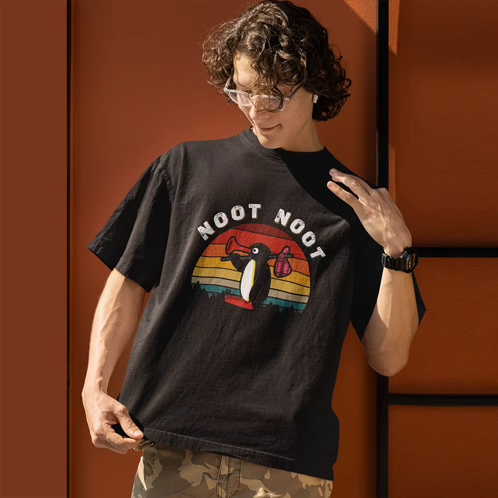 Noot Noot – t-shirt à manches courtes et col rond pour homme