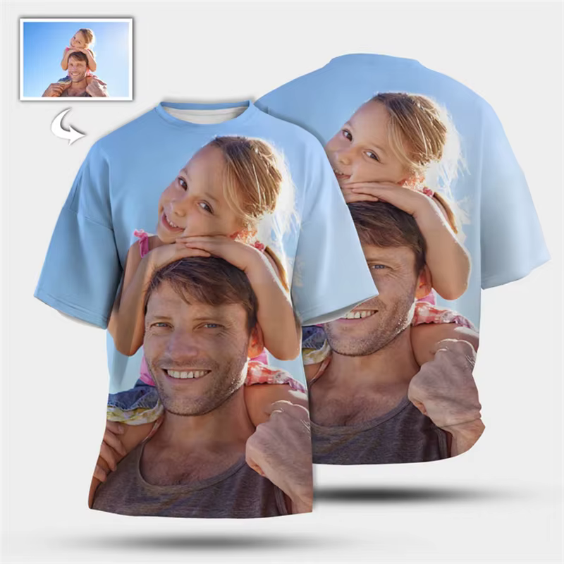 T-shirt à manches courtes et col rond pour hommes