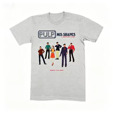 T-shirt graphique vintage Pulp Mis-Shapes