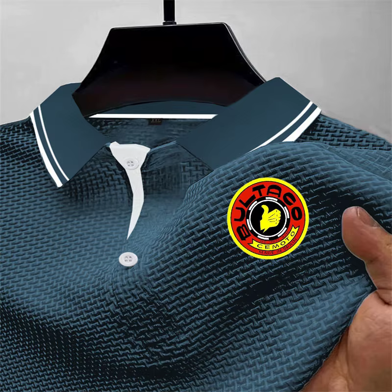 POLO de marque en pur coton pour hommes