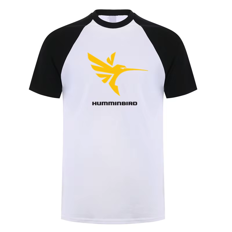 Humminbird t-shirt hommes femmes à manches courtes coton T-shirts été hommes dessus frais Streetwear LH-572
