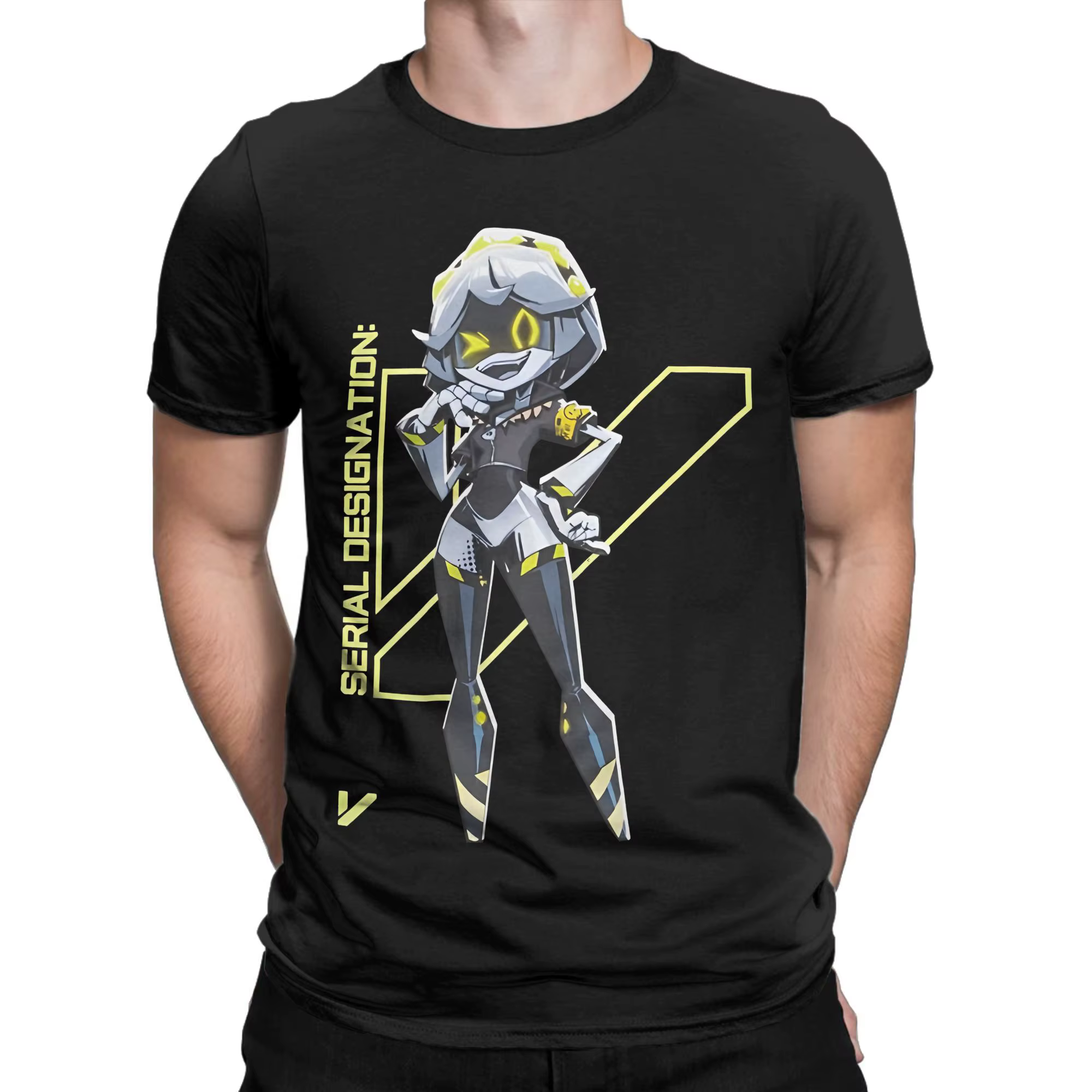 Murder Drones T-Shirts hommes personnage de jeu drôle 100% coton