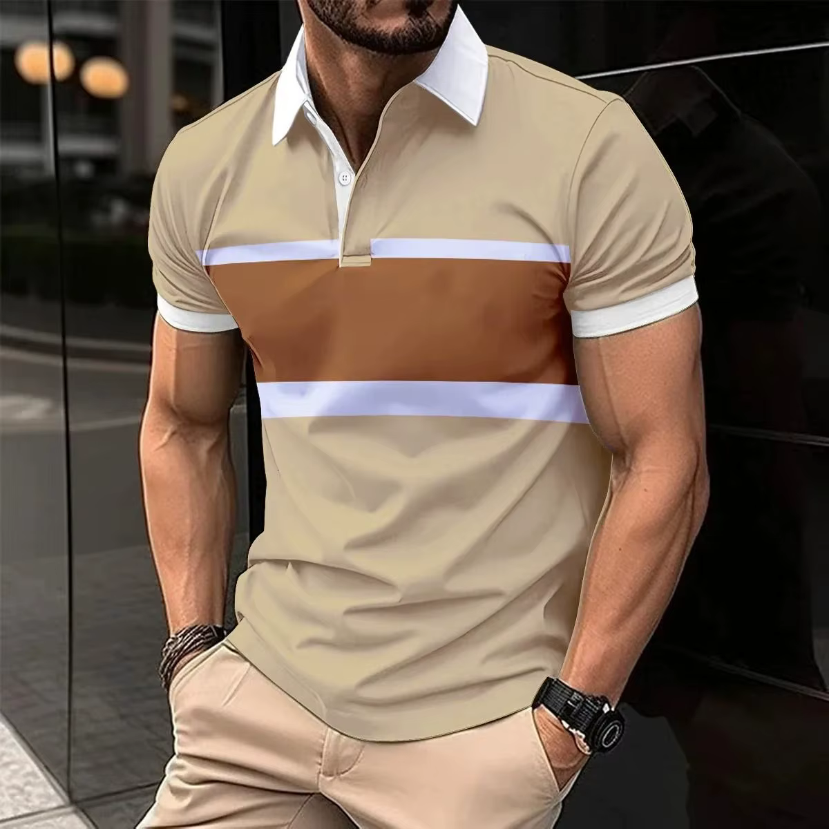 Nouveau Polo Homme Été 2026 – Confortable
