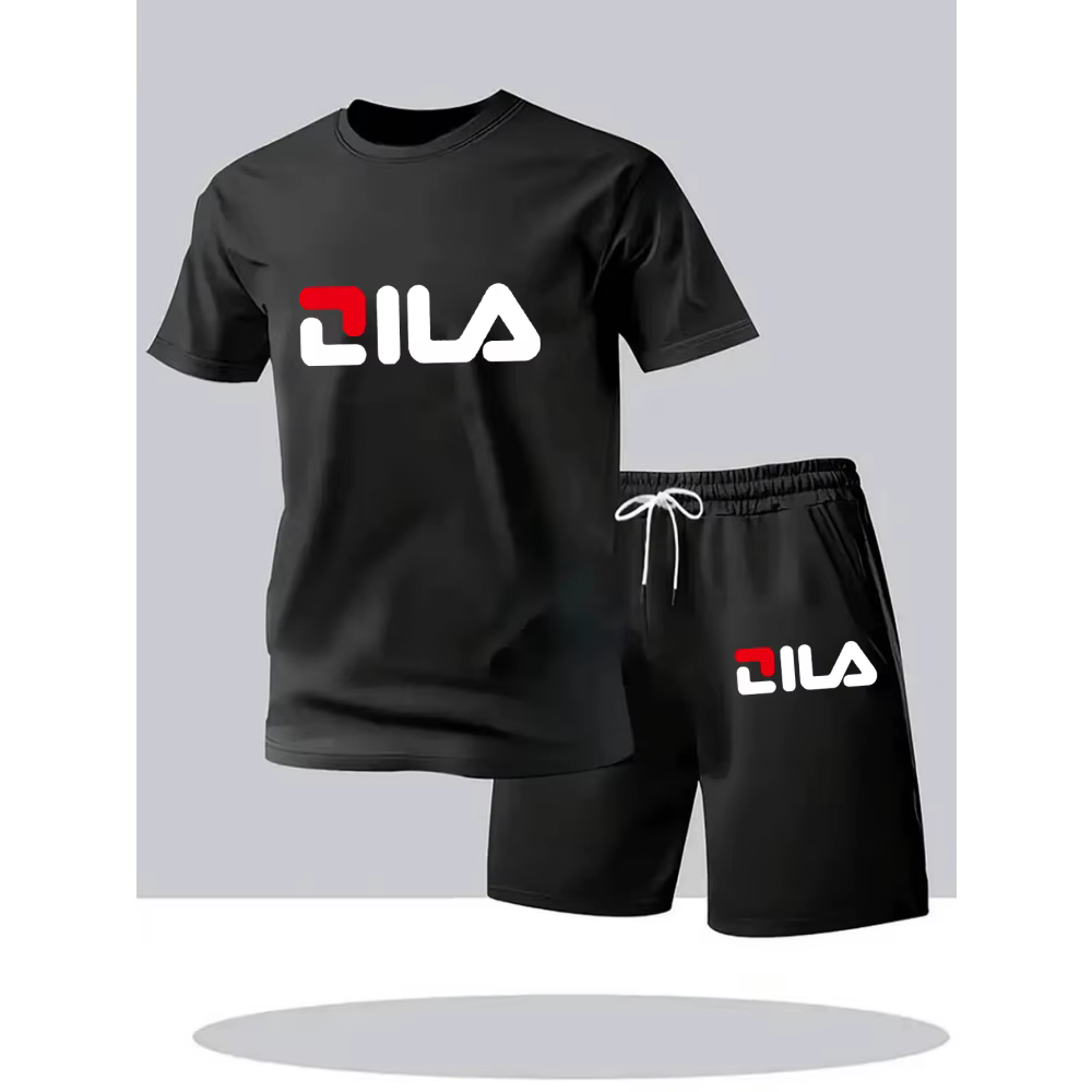 Ensemble T-shirt et short de sport décontracté pour homme