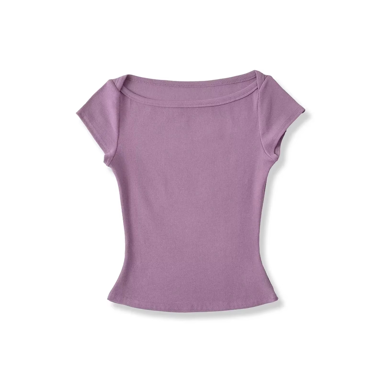 T-Shirt amincissant à manches courtes pour femmes
