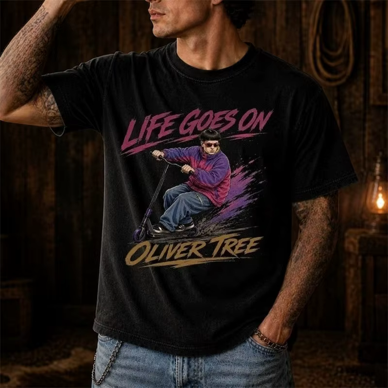 Oliver Tree Merch T-shirt à manches courtes pour hommes