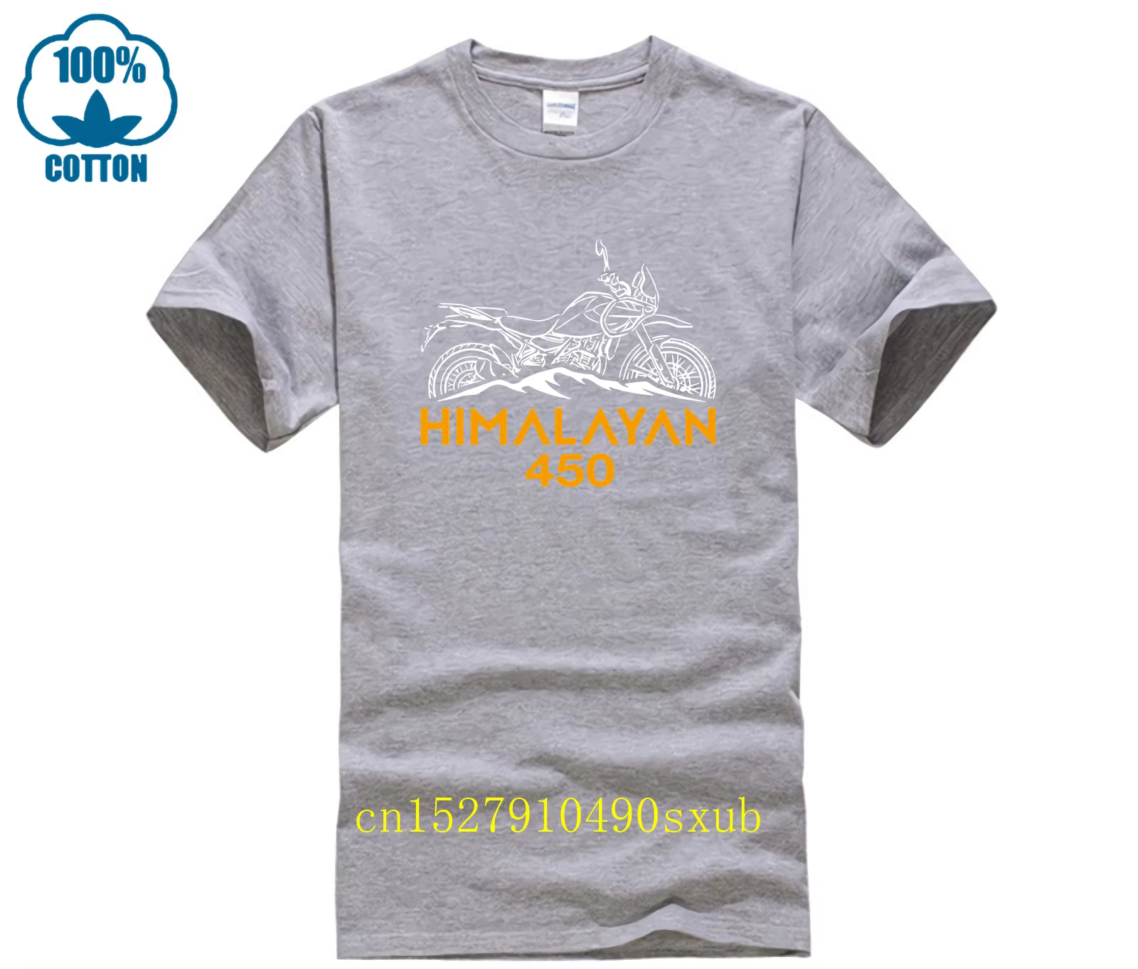 Nouveaux hommes Royal T-shirt décontracté Enfield himalayen 450 pour les motocyclistes T-shirt graphique été manches courtes 100% coton S-4xl