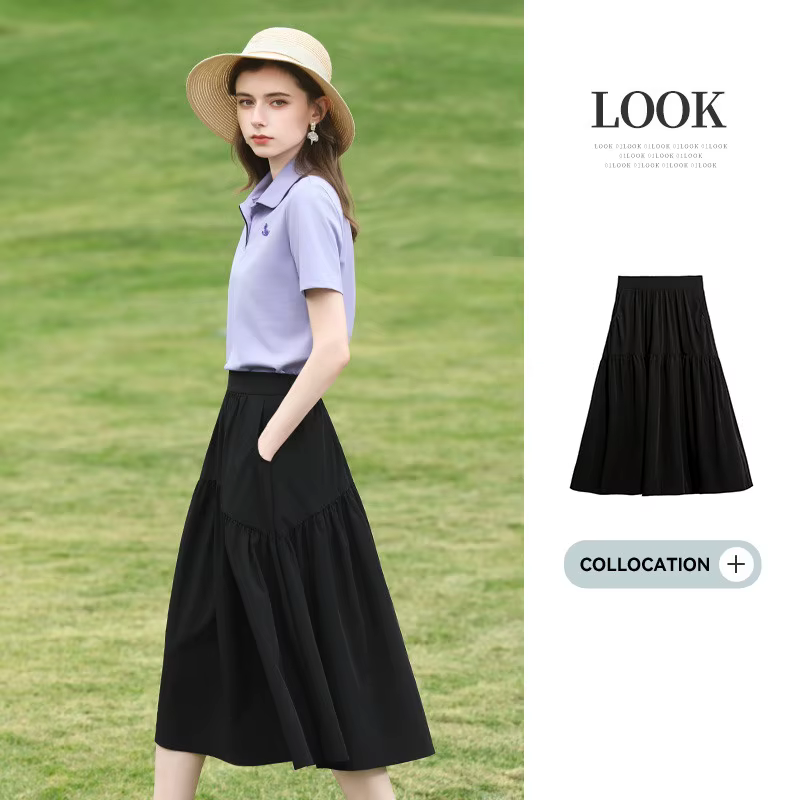 I BELIEVE YOU Polo violet pour femme