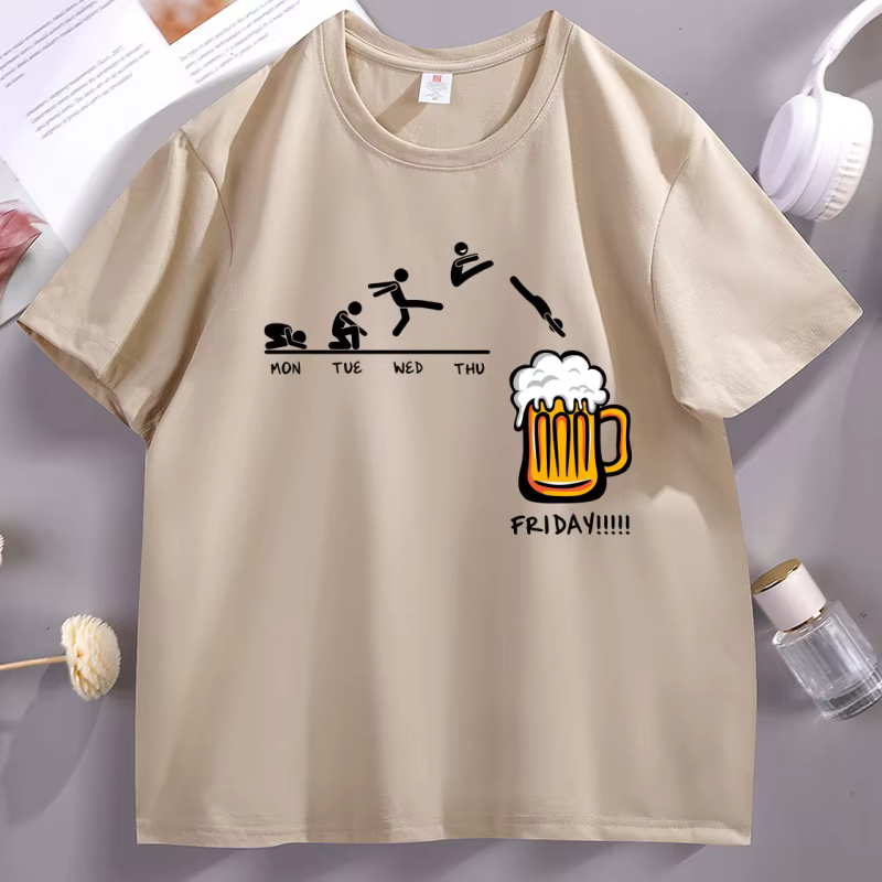 Ce gars a besoin d'une bière T-shirt drôle amateur