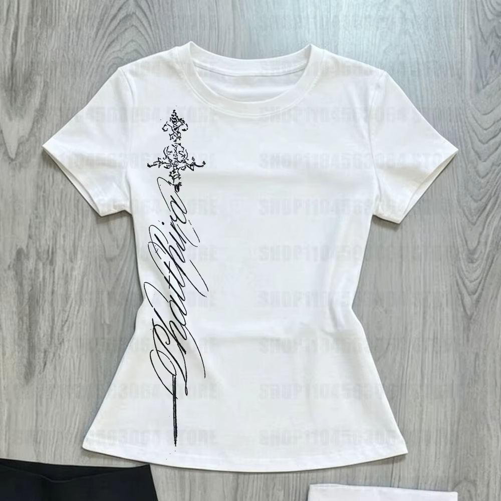T-shirts pour femmes, col en V