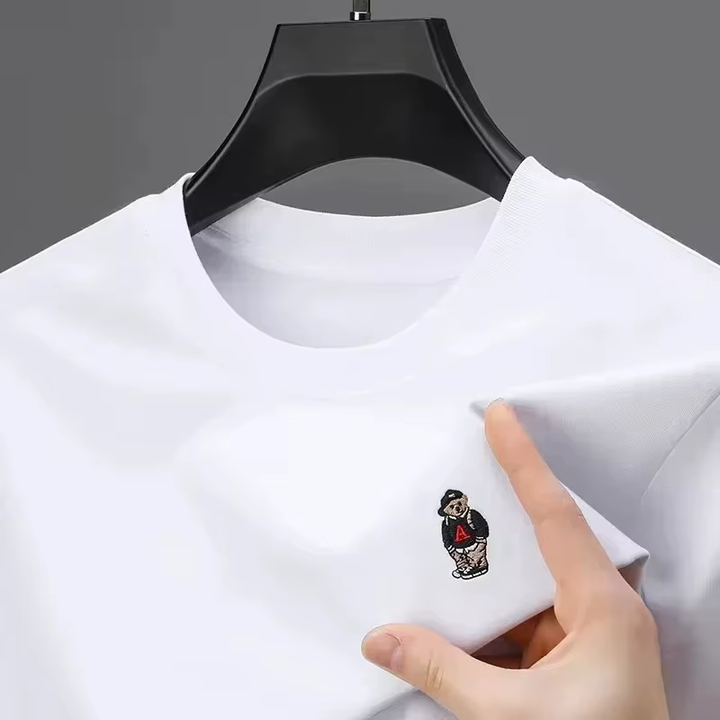 T-shirt en coton haut de gamme pour homme