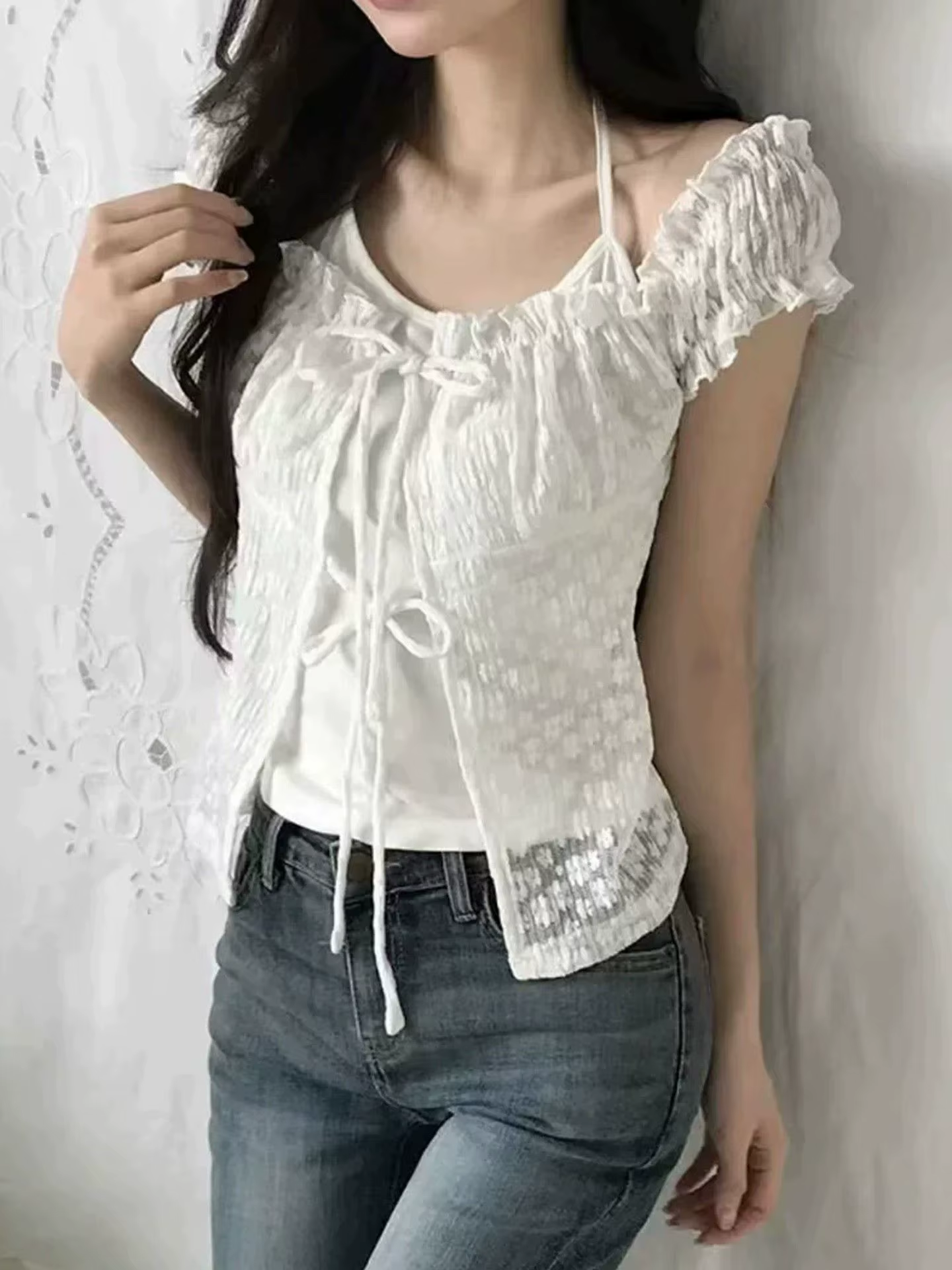 T-shirt doux et chic pour femme