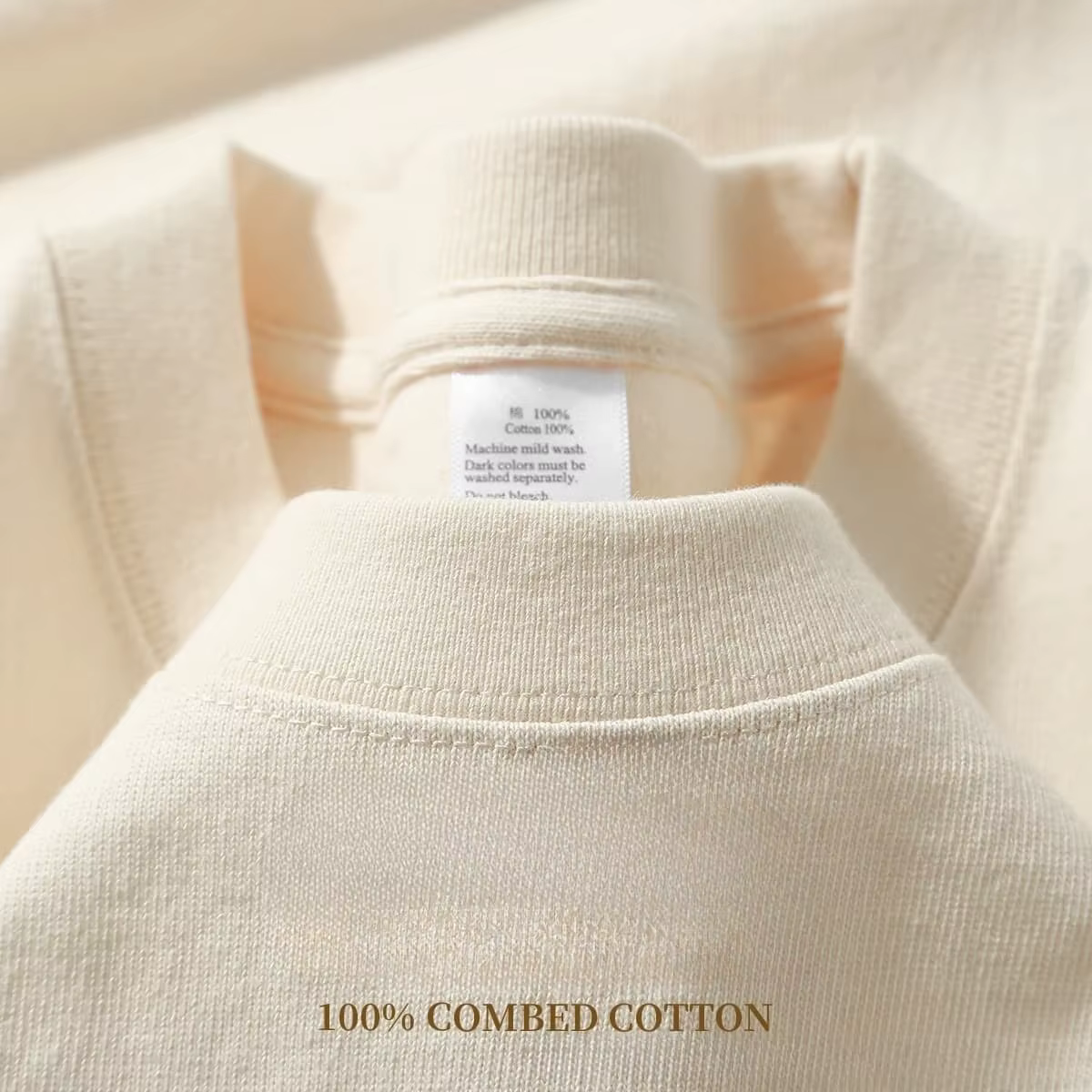 T-shirt en coton à col rond pour homme - Style rétro américain pour couple, grande taille, ample, tendance, confortable et respirant