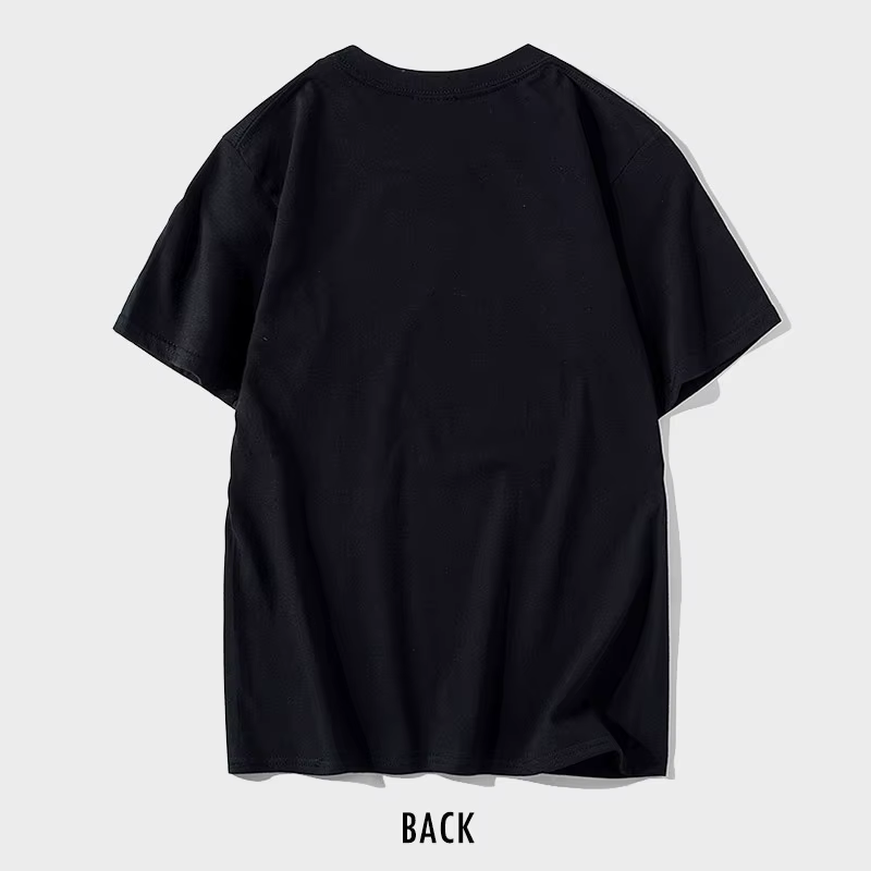 T-shirt unisexe en coton à col rond avec motif drôle d'une licorne qui fait des crottes arc-en-ciel