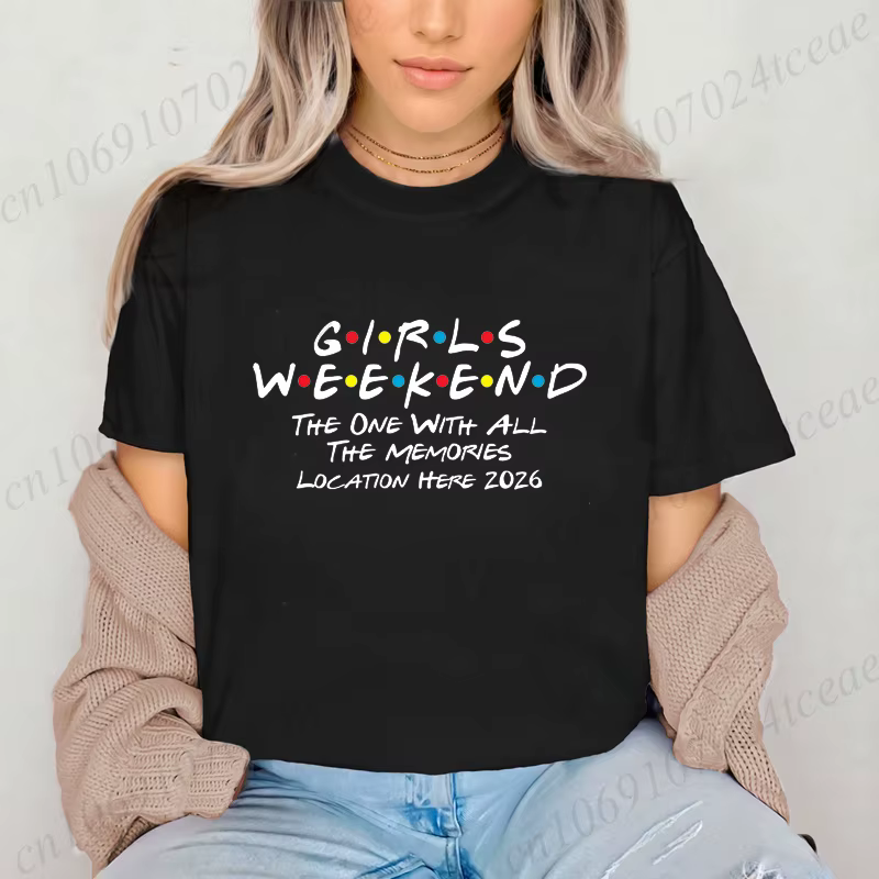 T-shirt pour filles pour le week-end