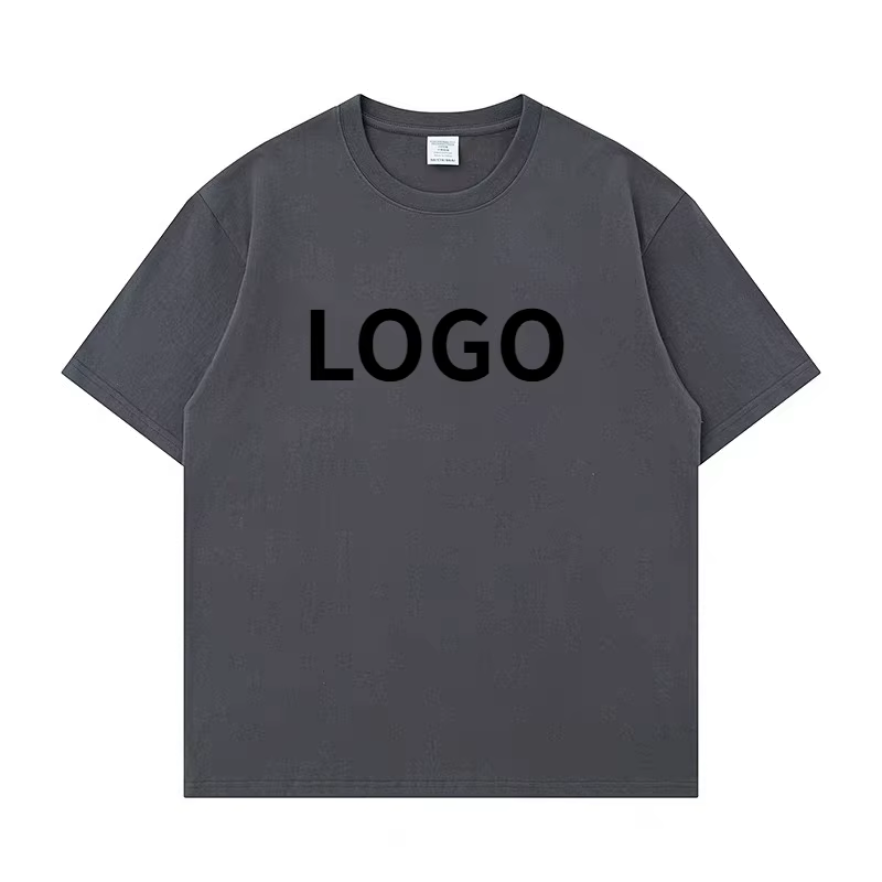 T-shirt personnalisé DTG imprimant votre conception 300GSM coton lourd surdimensionné hommes T-shirts bricolage