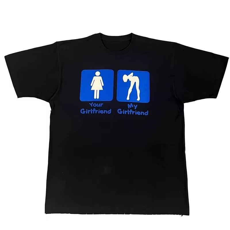 T-shirt décontracté pour femme et homme