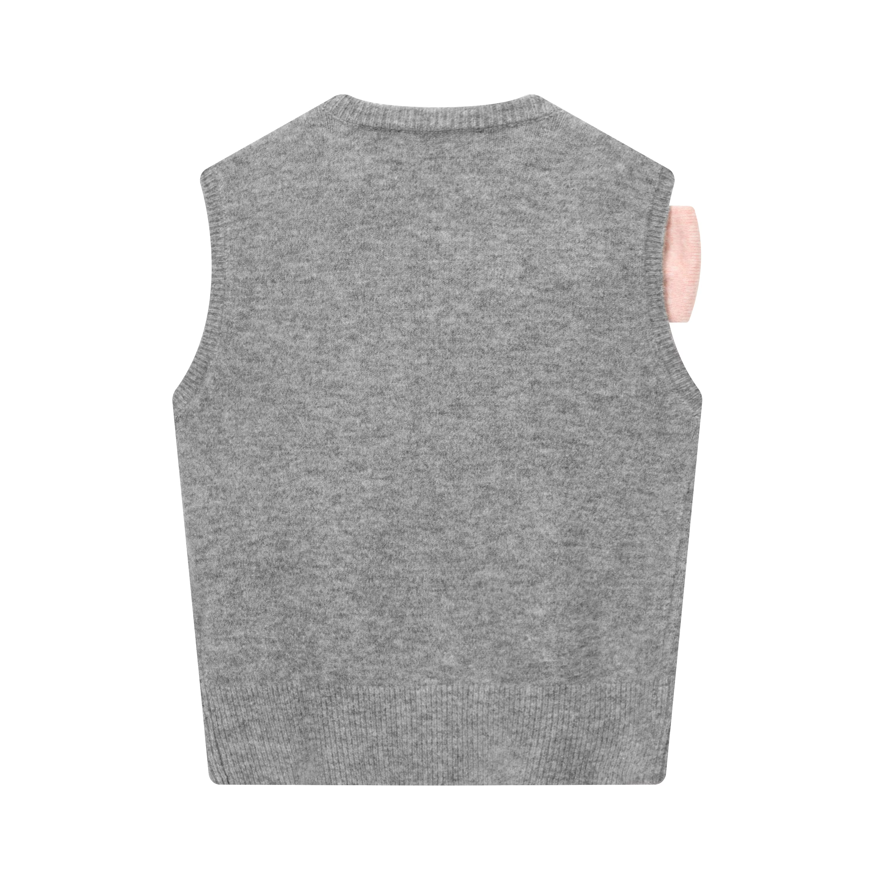 BSAY doux grand arc pull gilet vêtements pour femmes 2025 automne nouveau coréen col rond chaud tricoté