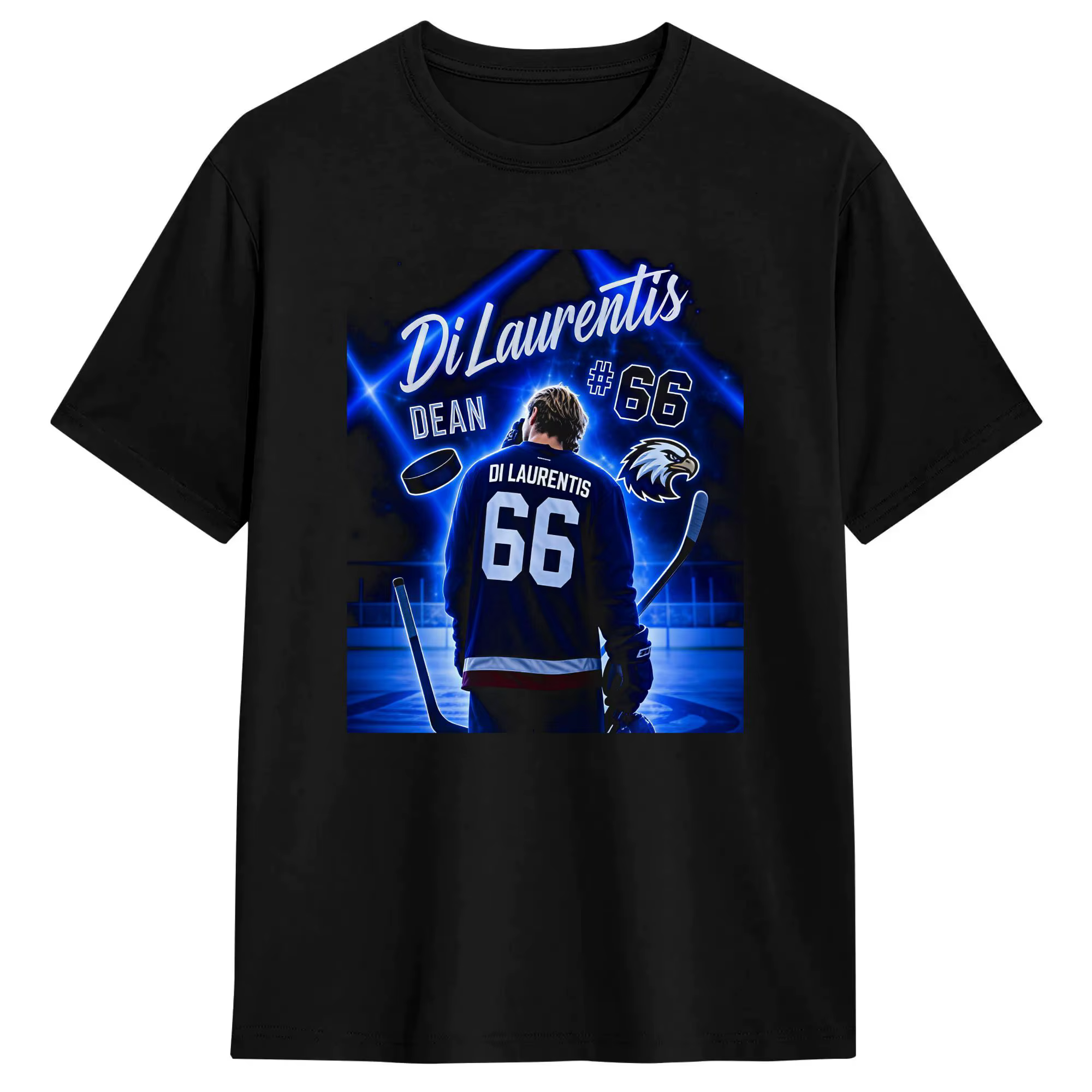 Affiche Off Campus Dean Di Laurentis T-shirt d'été décontracté en coton confortable grande taille à manches courtes