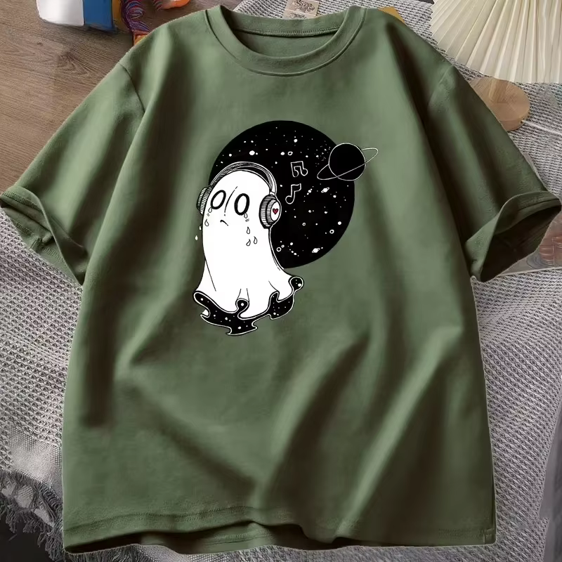 Napstablook Undertale T-shirt homme femme en coton à manches courtes