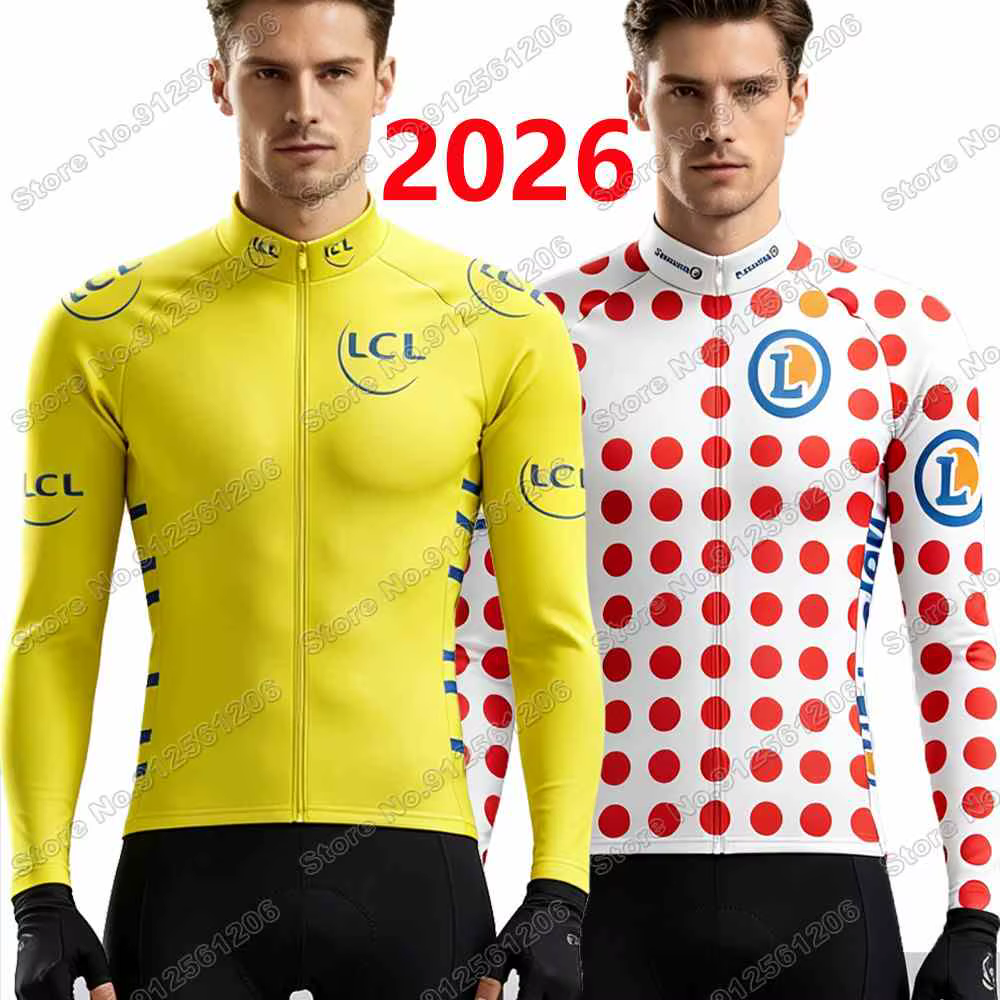 Maillot de cyclisme manches longues France Tour 2026