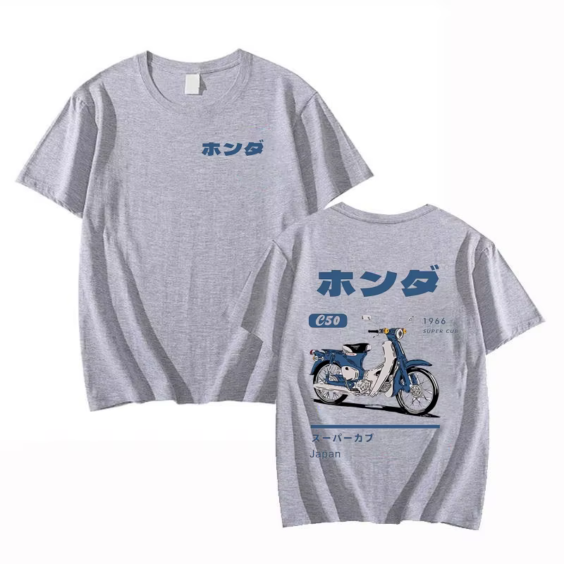 T-shirt tendance rétro d'été avec imprimé dessin animé voiture