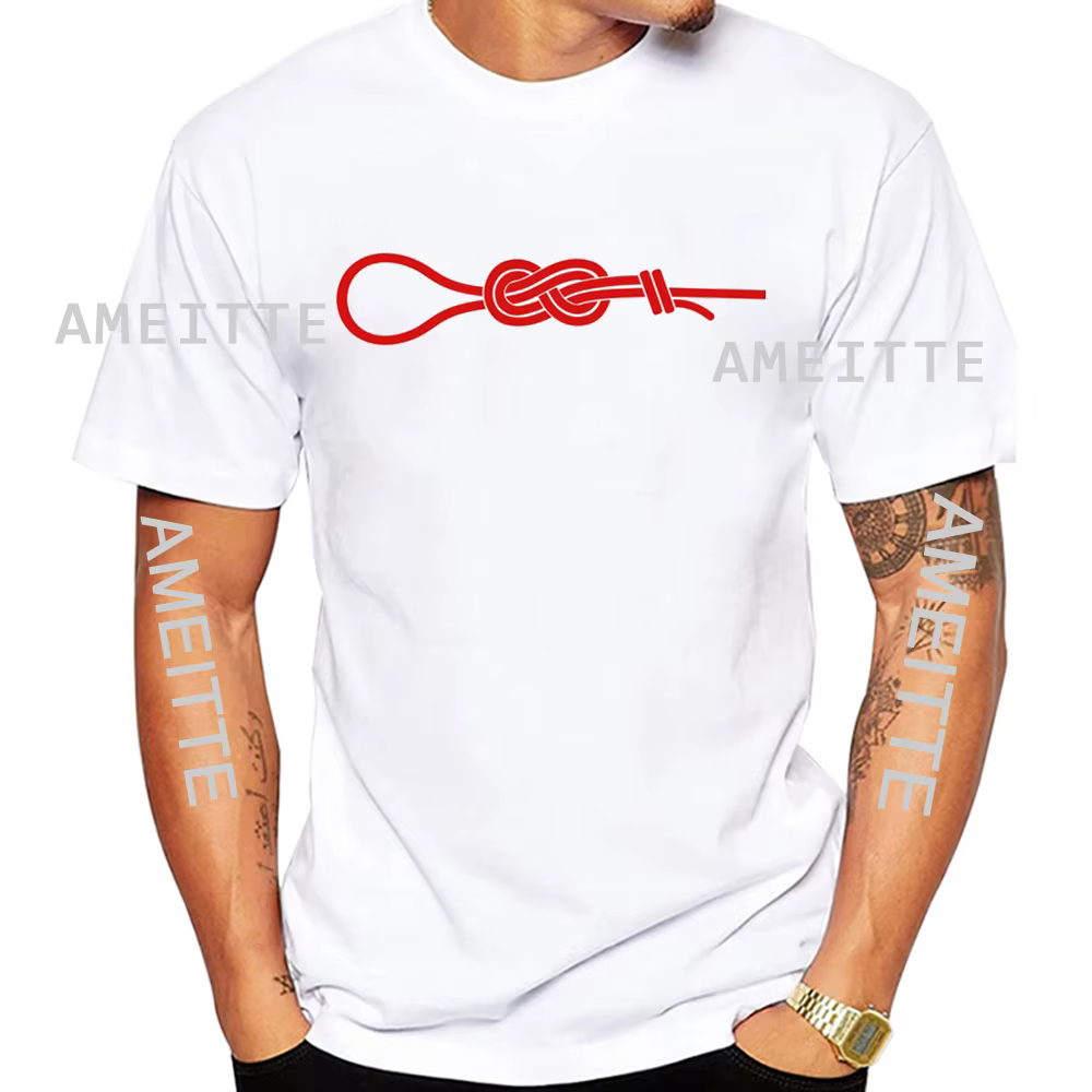 T-shirt d'escalade à manches courtes pour hommes