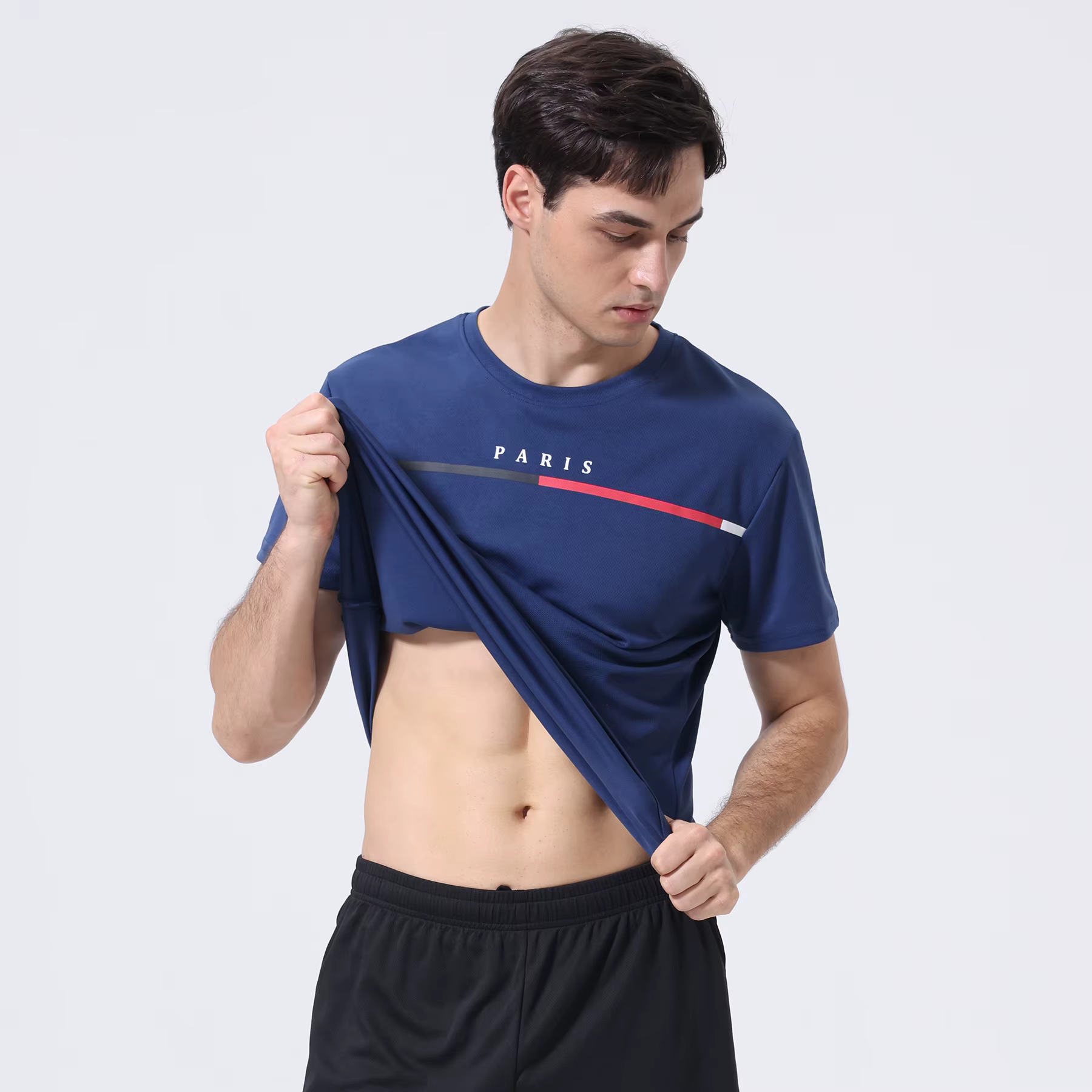 T-Shirt graphique Paris pour hommes