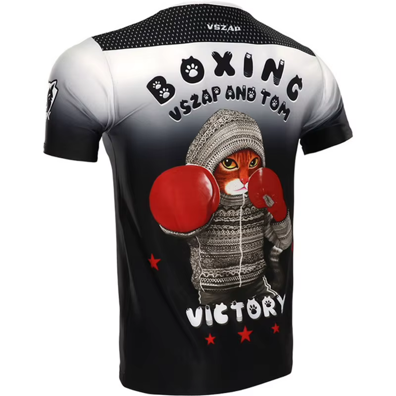 T-shirt de sport Muay Thai pour hommes