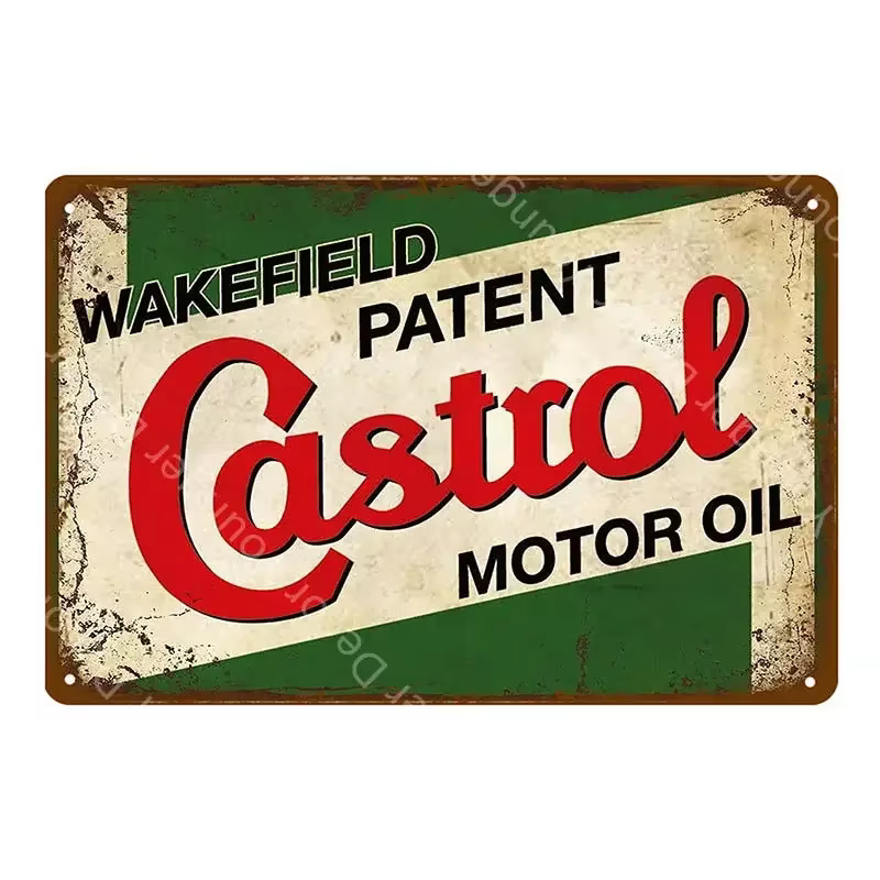 Panneau d'affichage d'huile moteur, plaque murale de rouille Vintage, signes de voiture, lubrifiant, gaz, affiche en métal, signe en étain, décor de Garage, boutique de voiture, Plaques en fer blanc