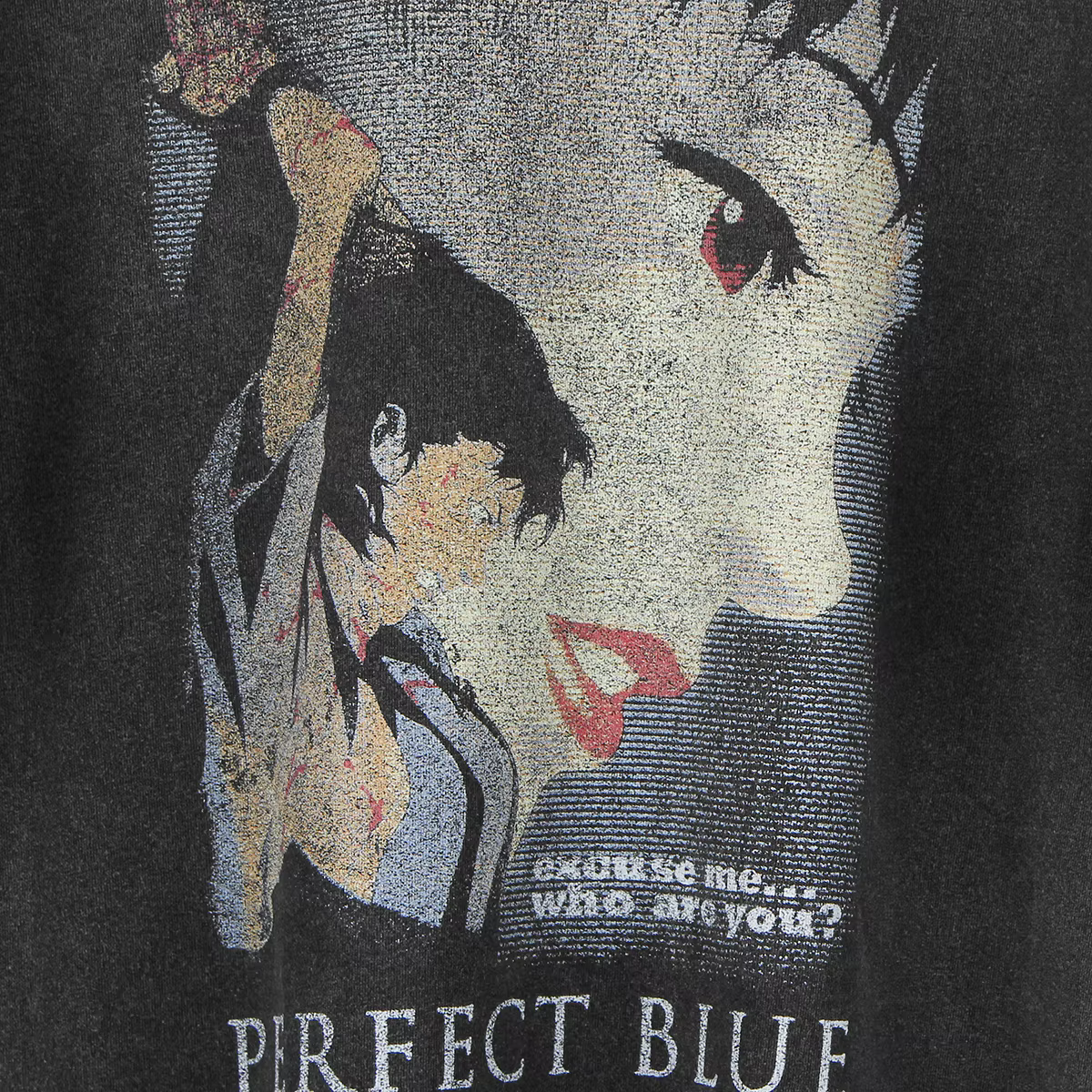T-Shirt bleu parfait Anime japonais Satoshi Kon paprika millénaire actrice Tokyo parrainers hommes femmes chemise à manches courtes