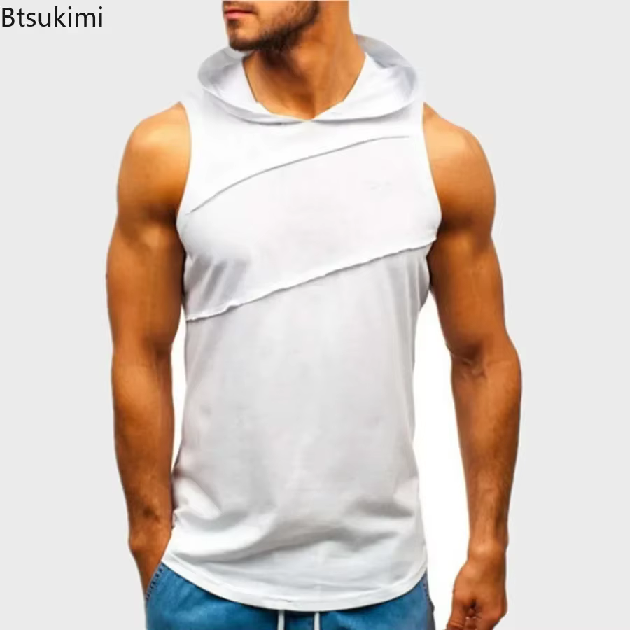 T-shirt de Sport à capuche pour hommes