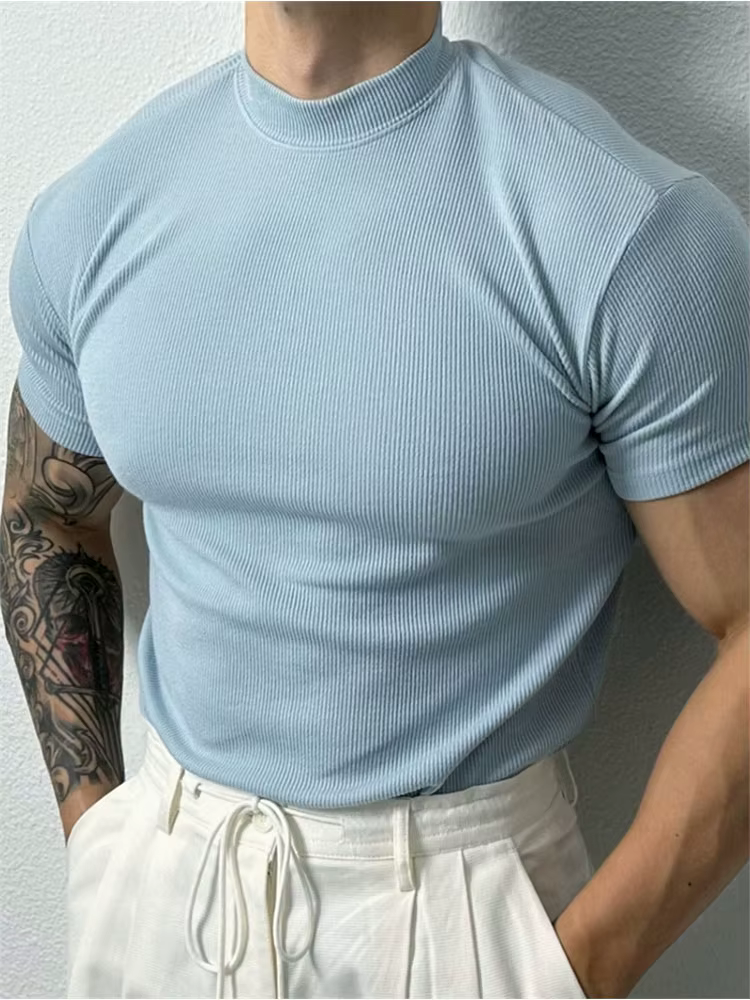 2026 Nouveau T-shirt de sport de loisirs Hommes vêtements